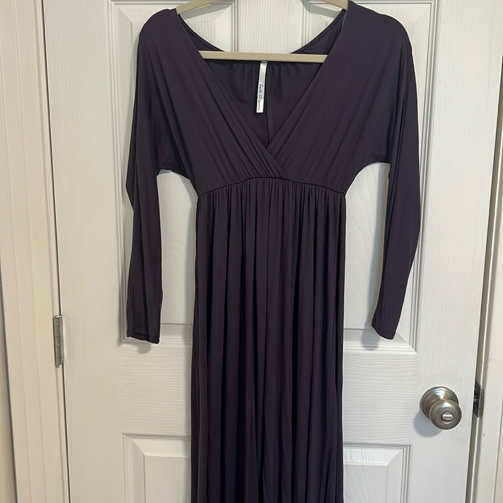 Lani California purple maxi dress